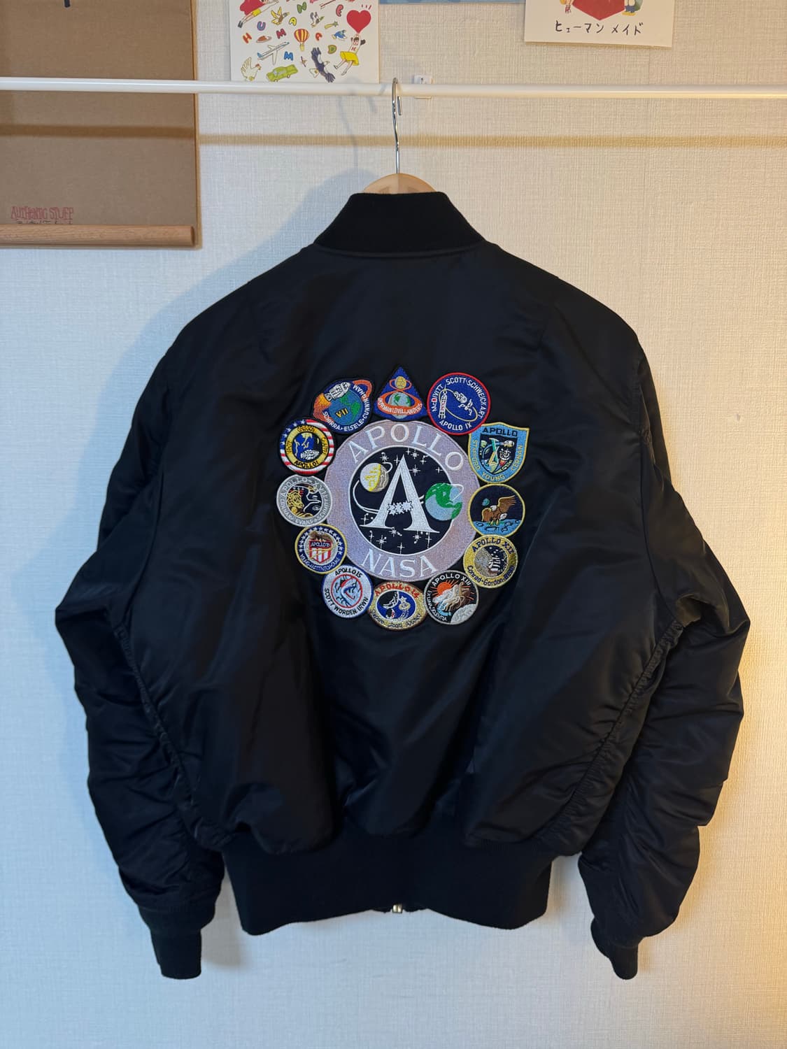 [M]알파인더스트리 NASA 아폴로 MA-1 리버시블 자켓 상품이미지3