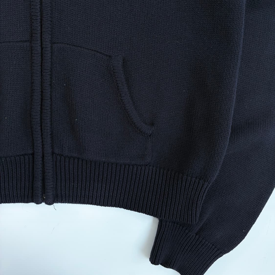 Polo 폴로 랄프로렌 우먼스 00‘s 네이비 니트 후드집업 상품이미지4