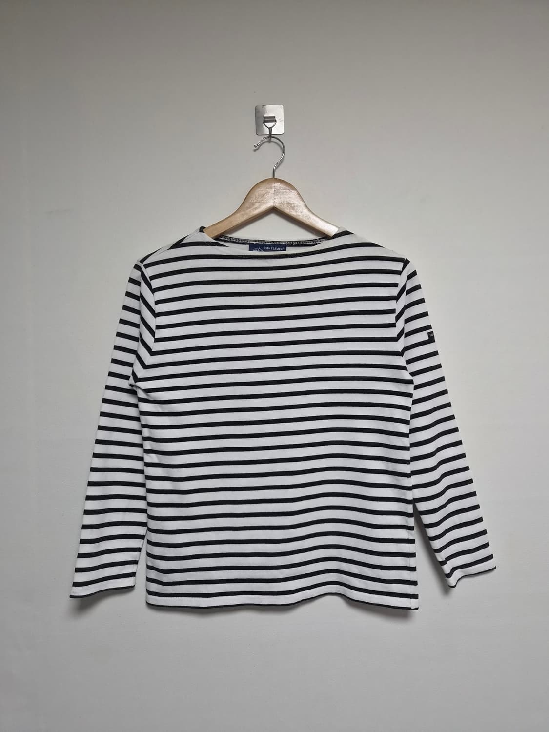 세인트제임스SaintJames 단가라 티셔츠 XS T-198 상품이미지1