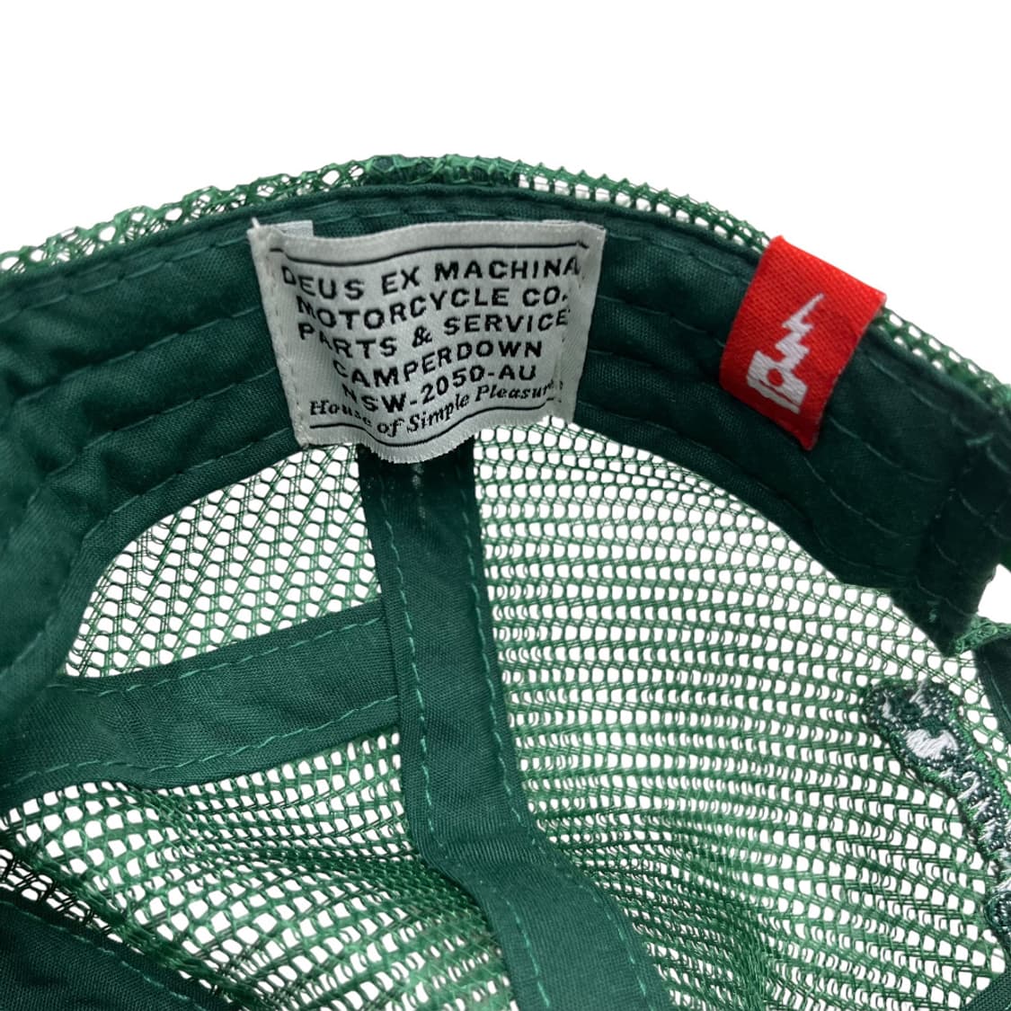 데우스 센터로고 민트 볼캡 상품이미지9