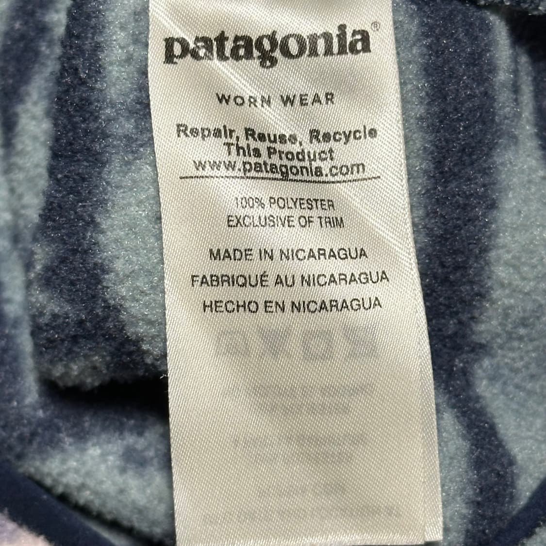 XS 파타고니아 신칠라 플리스 상품이미지5