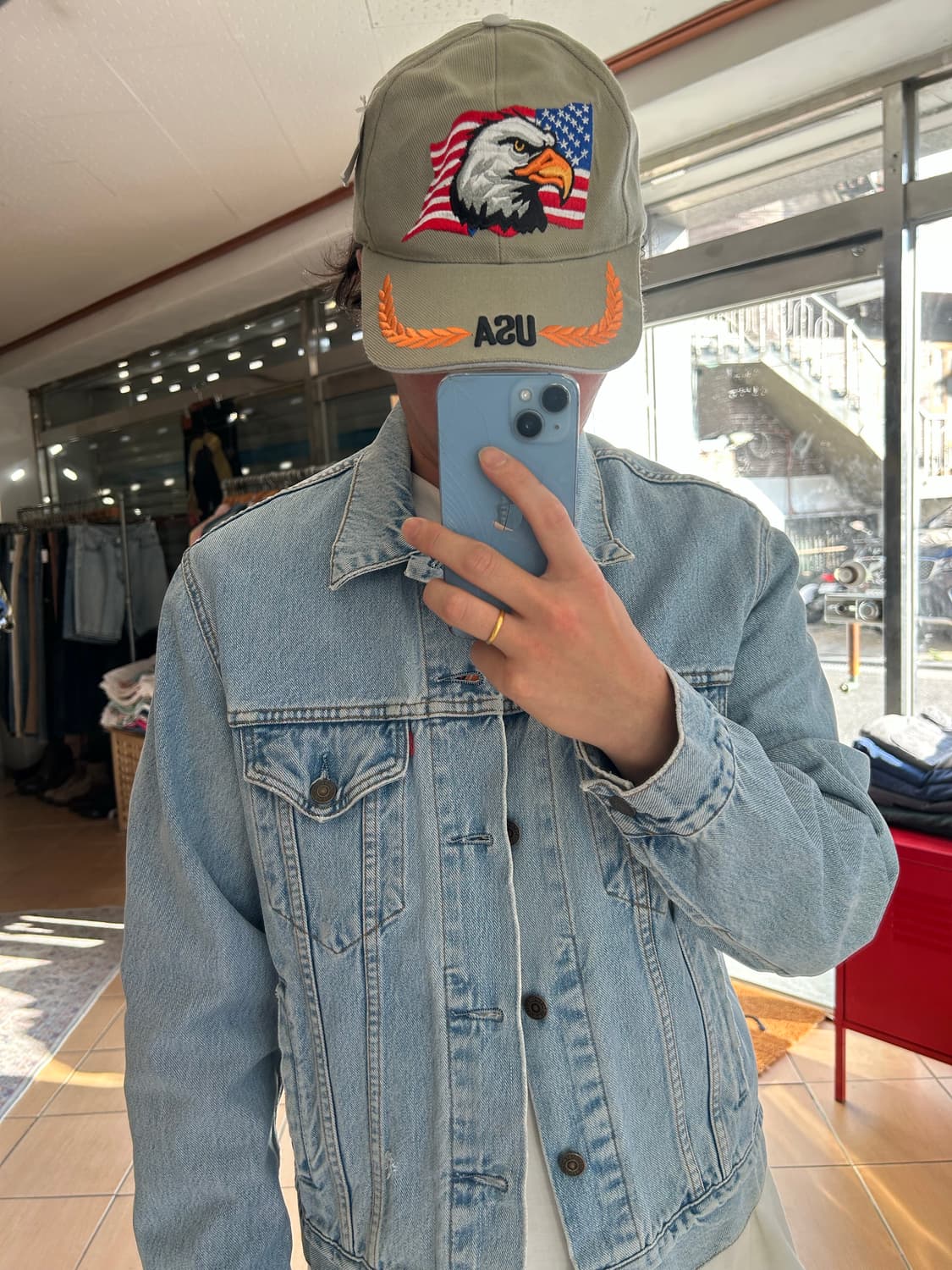 Usa america eagle cap 상품이미지5