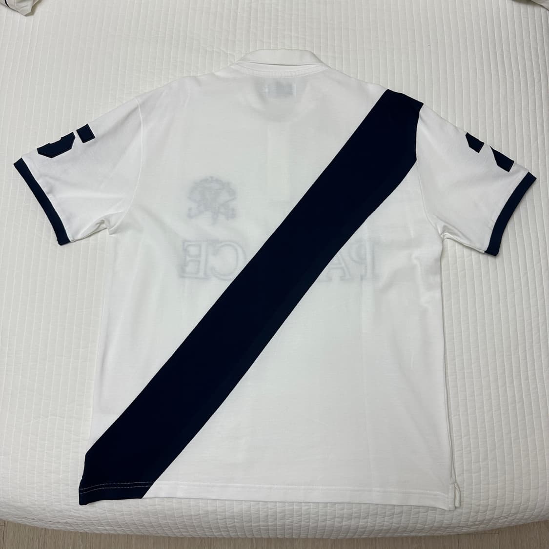 팔라스 지저 폴로 화이트 네이비(XL) 상품이미지3