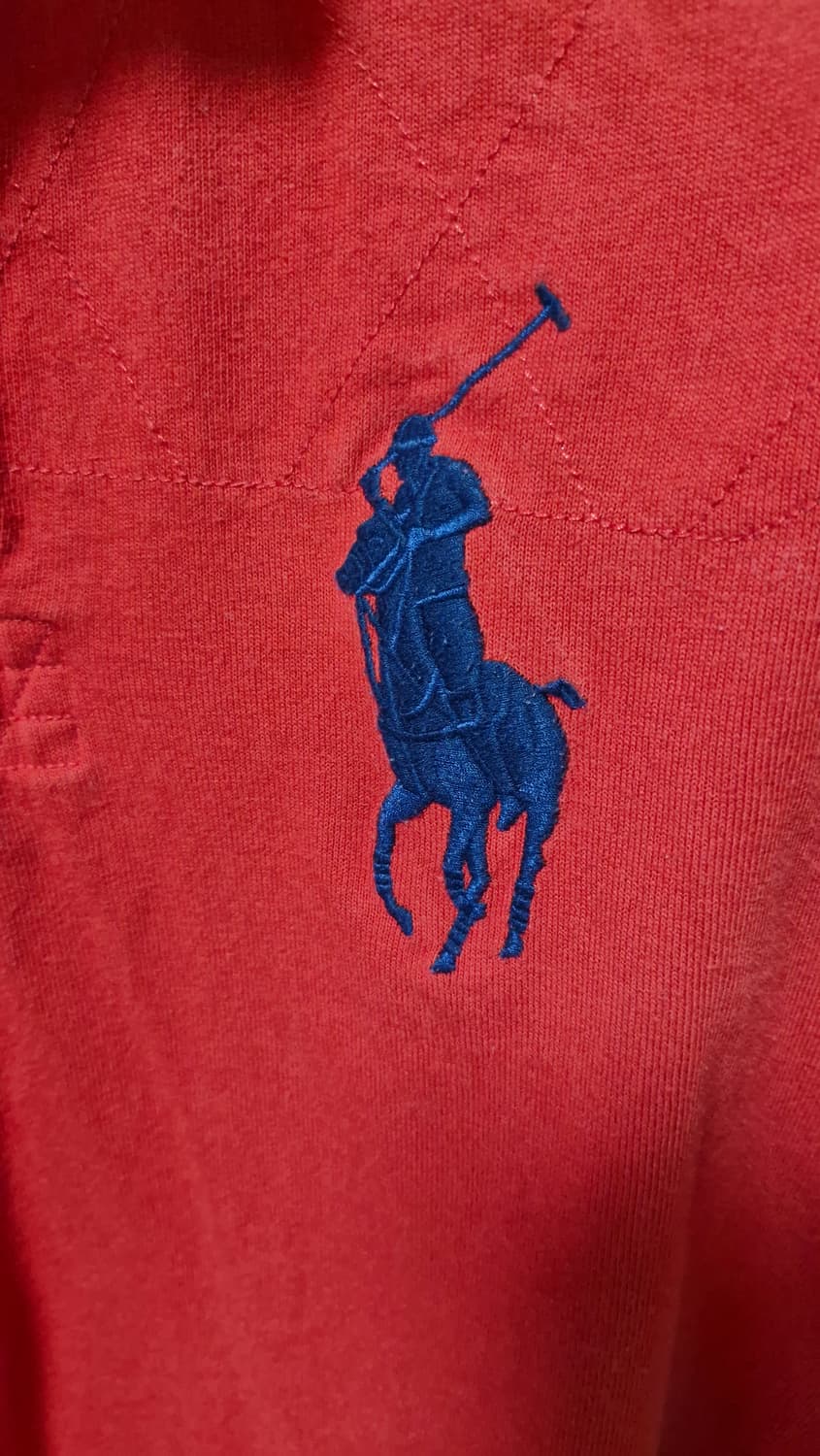 폴로 럭비티 레드 m 105 상품이미지3