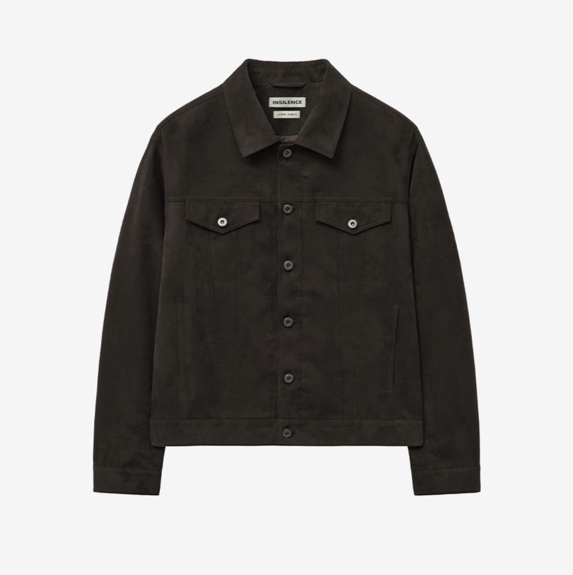 인사일런스 포우 스웨이드 트러커 자켓 BROWN L사이즈 상품이미지1