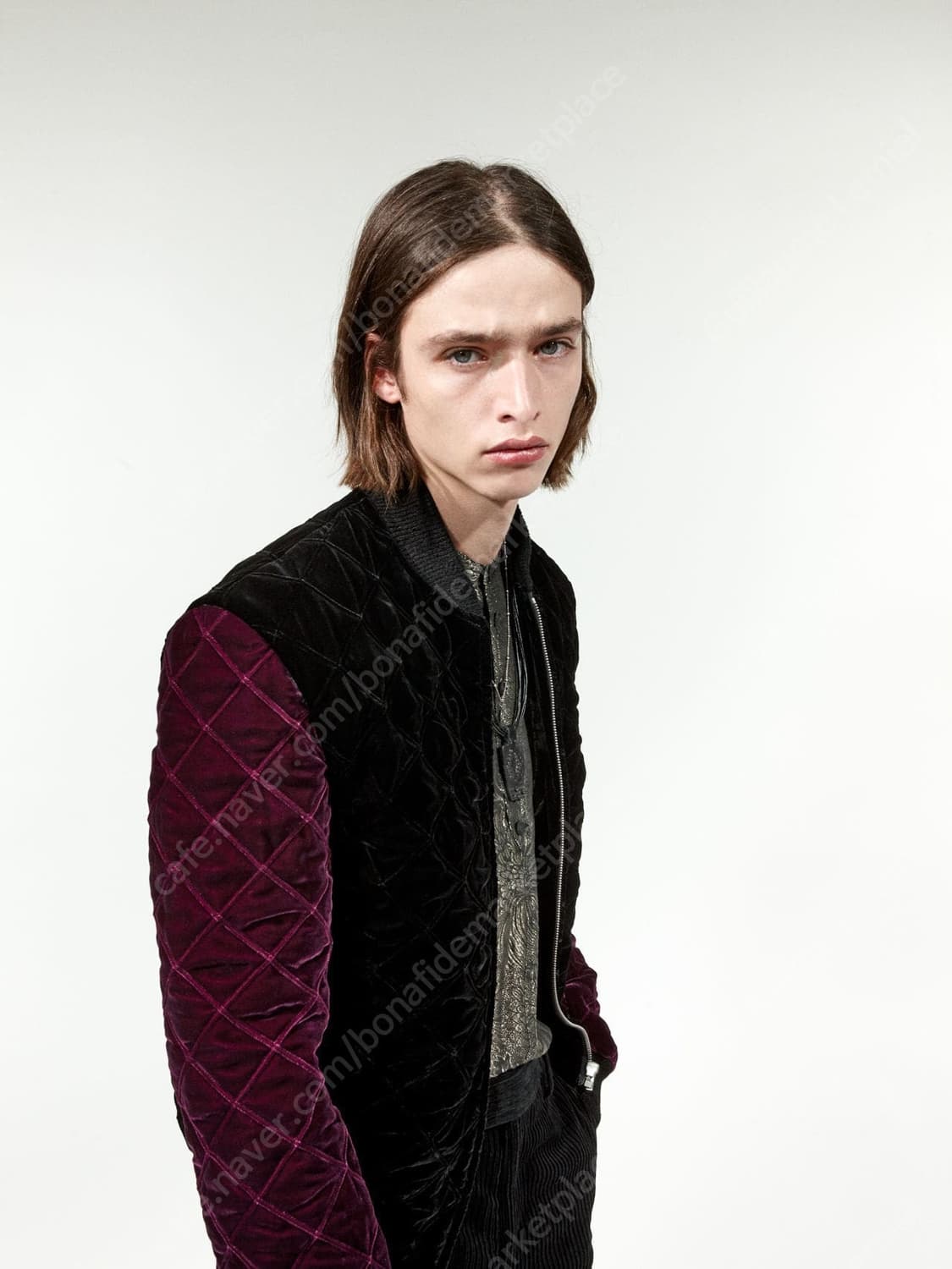 생로랑 벨벳 테디자켓 48 상품이미지1