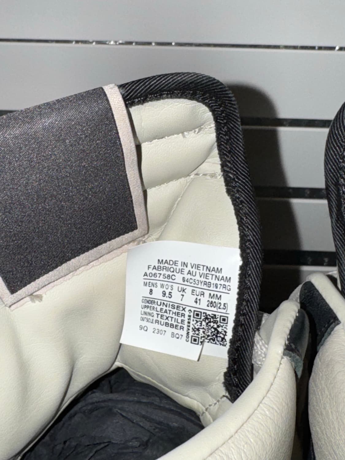 컨버스x다크쉐도우 터보웨폰 (260mm) 상품이미지6