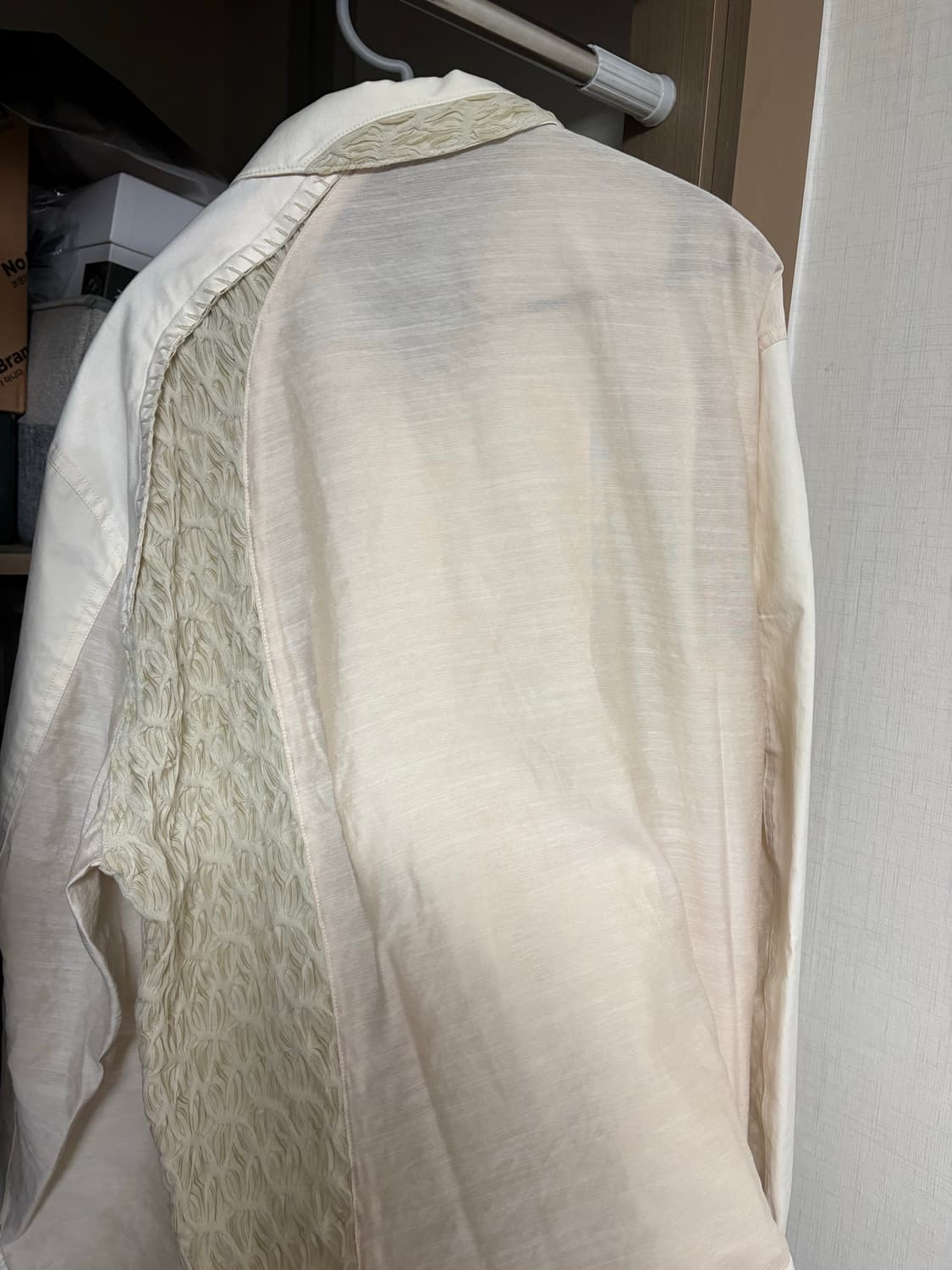 풀박) XLIM 엑슬림 EP.5 자켓 아이보리 3size 상품이미지6