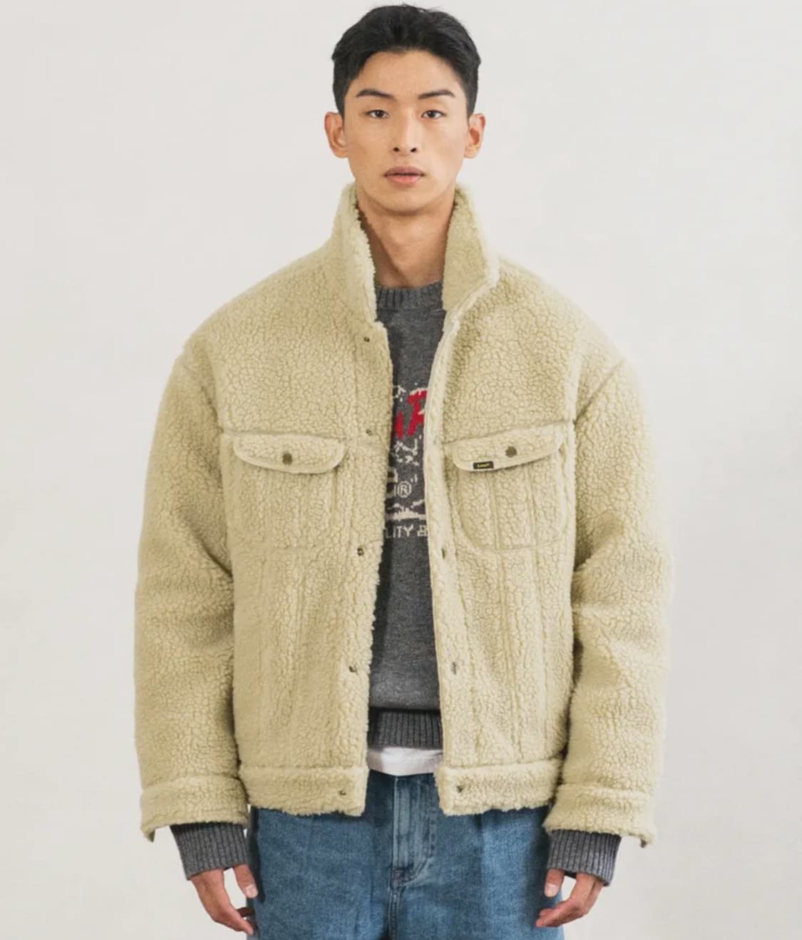 리 양털 무스탕 상품이미지1