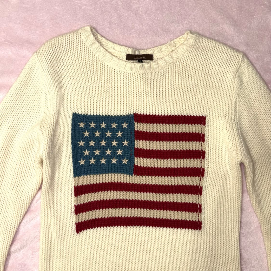 성조기 니트 상품이미지2