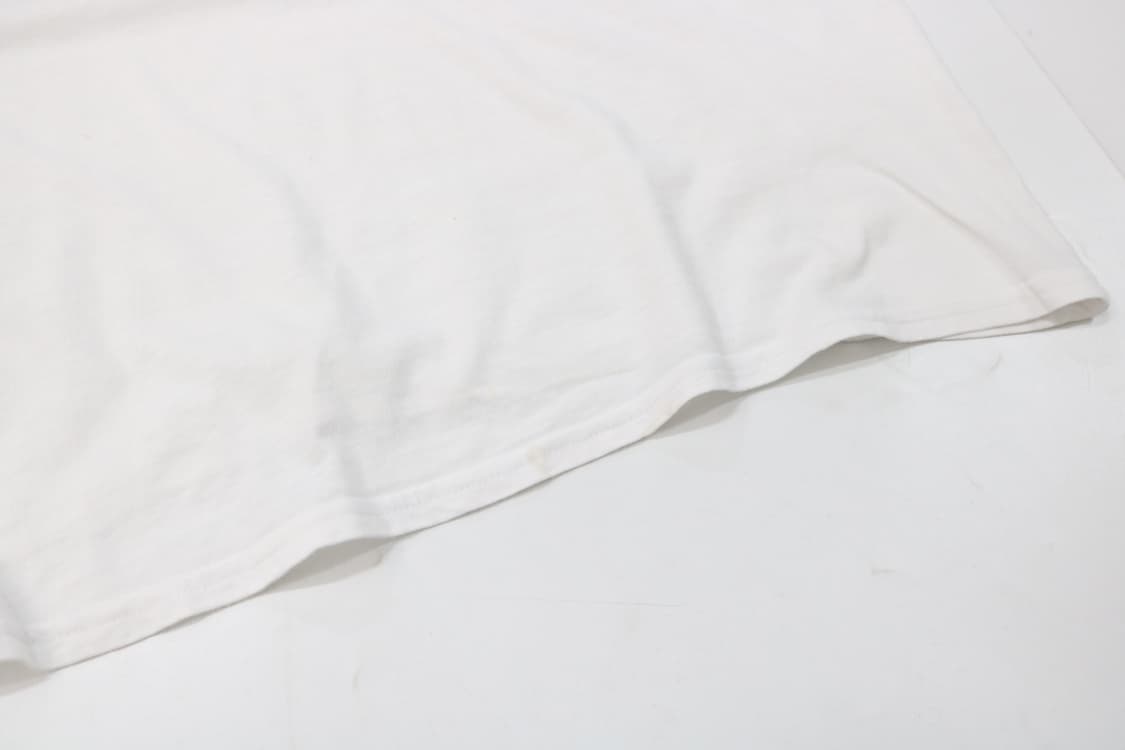DIESEL 디젤 빈티지 울프 그래픽 화이트 반팔티셔츠 (M) 상품이미지9