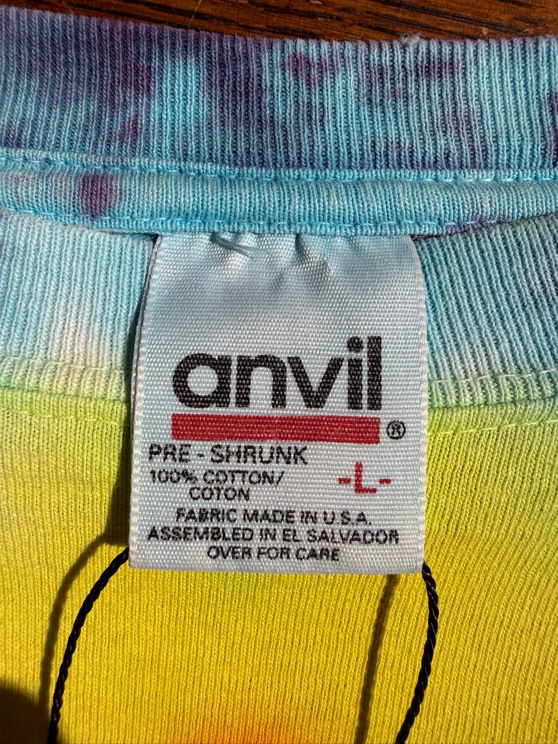 90s Anvil USA Fabric Cross Graphic Tee 상품이미지6