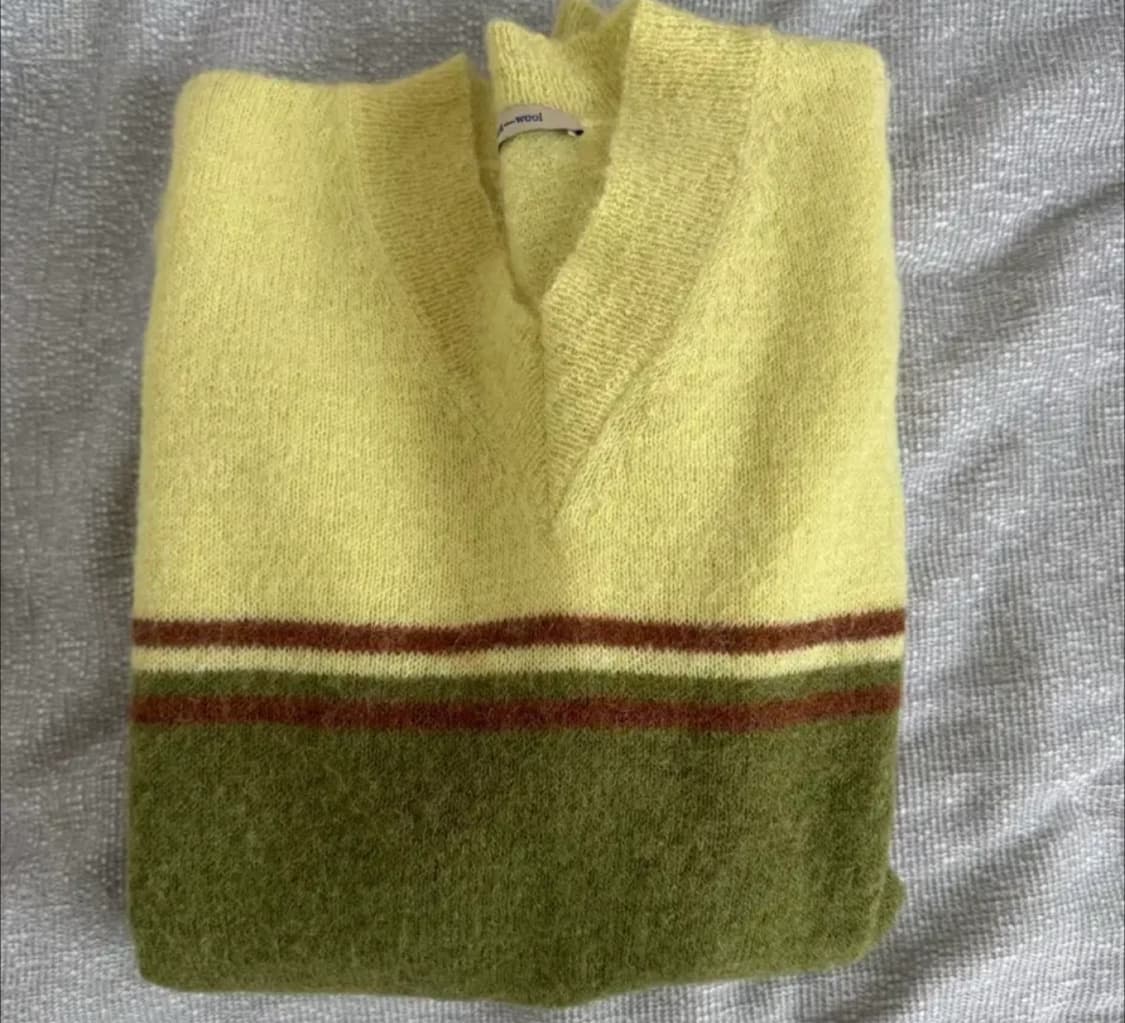 팔로마울 브이넥 니트 상품이미지3