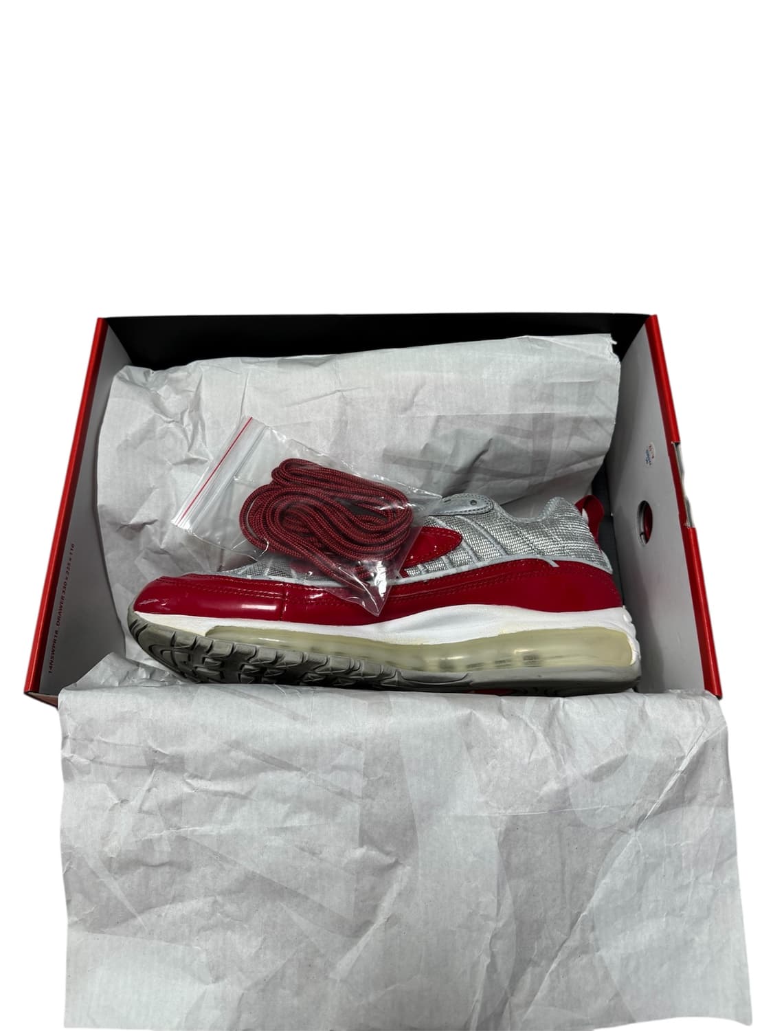 [270]나이키 x 슈프림 에어맥스 98 바시티 레드 16SS 상품이미지9