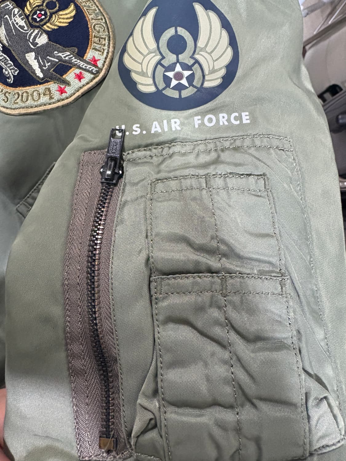 [L] 50S 복각 MA-1 상품이미지3