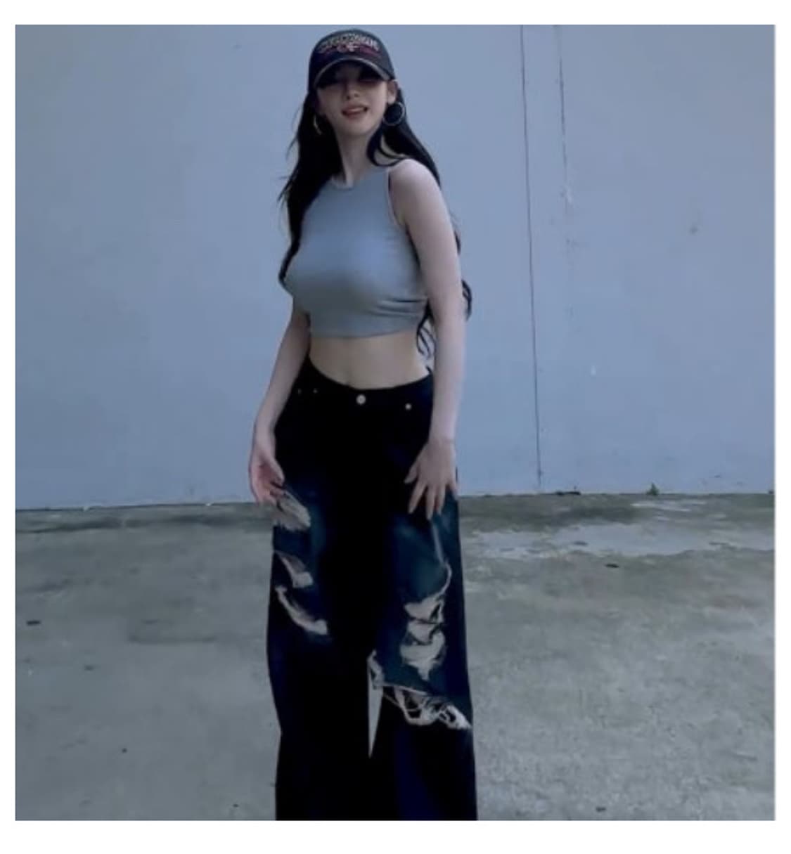 락케이크 카리나 데님 팬츠 (44~66) 상품이미지1