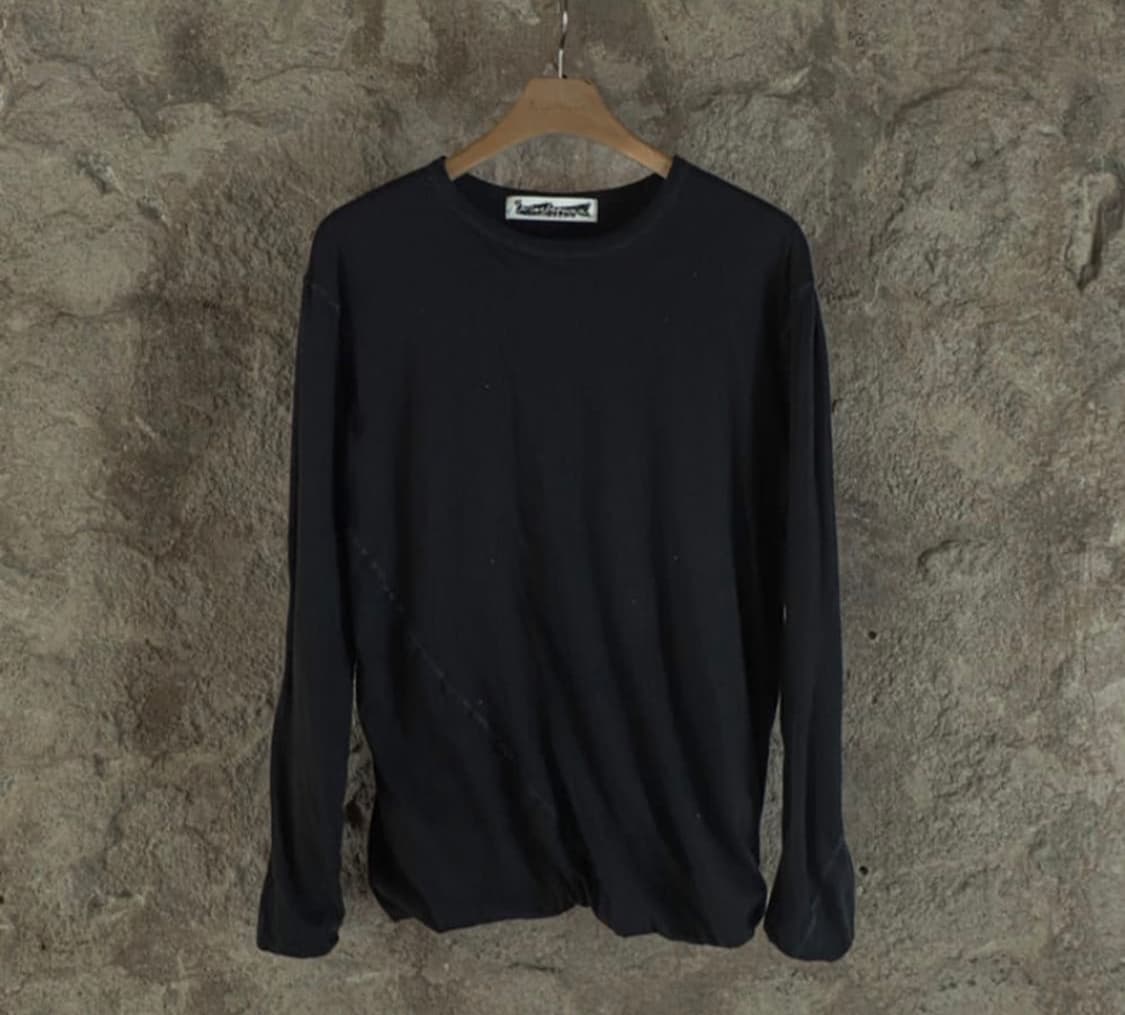Lcbx 2 layer drape t-shirt 상품이미지1