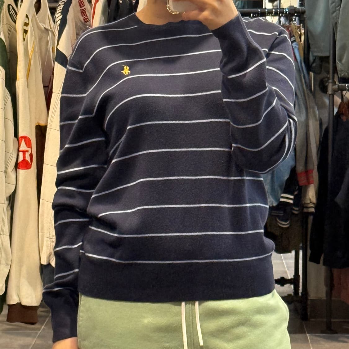 [NO.9] 폴로 단가라 니트 상품이미지1