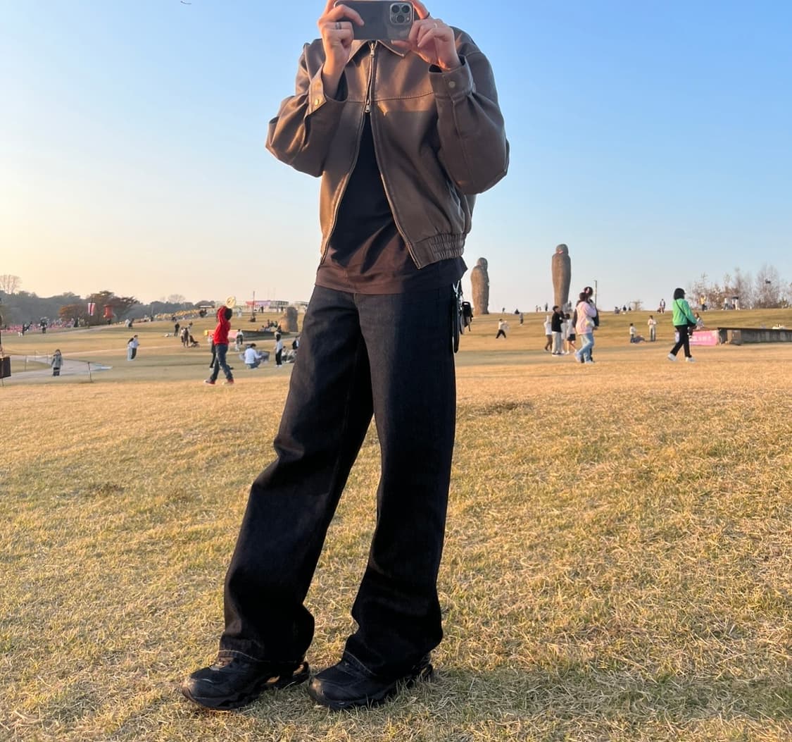 OWN FEATURE COLOUR 여성 가죽자켓 상품이미지3