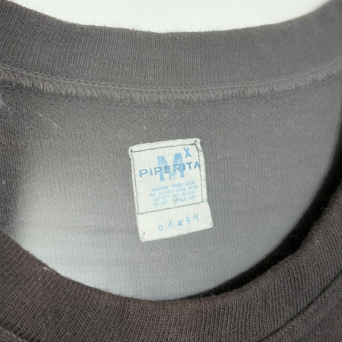 Mpiperita 빈티지 지퍼 패턴 티셔츠 상품이미지2