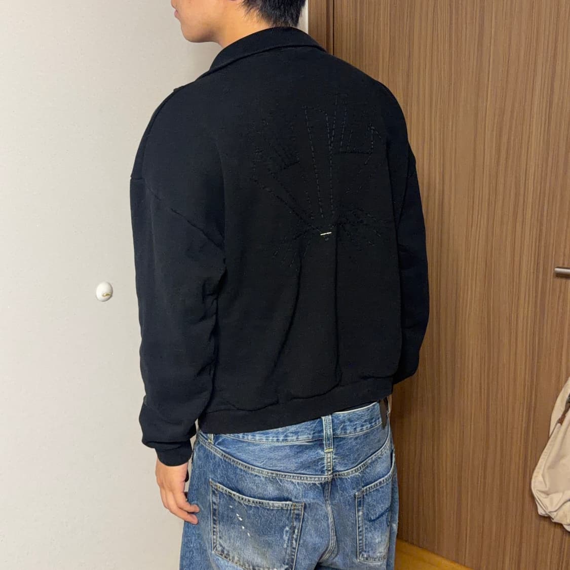 사스콰치패브릭스 스티치 하프집업 상품이미지2