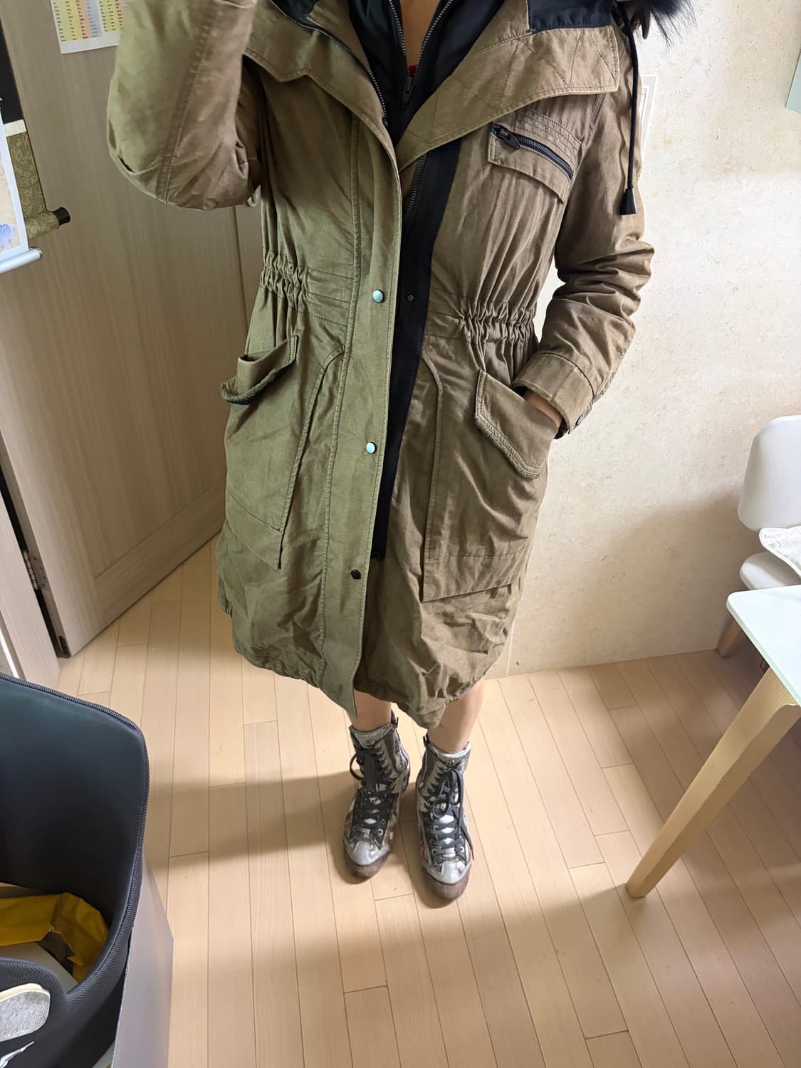 Tankus BNX 야상 폭스 점퍼 상품이미지4