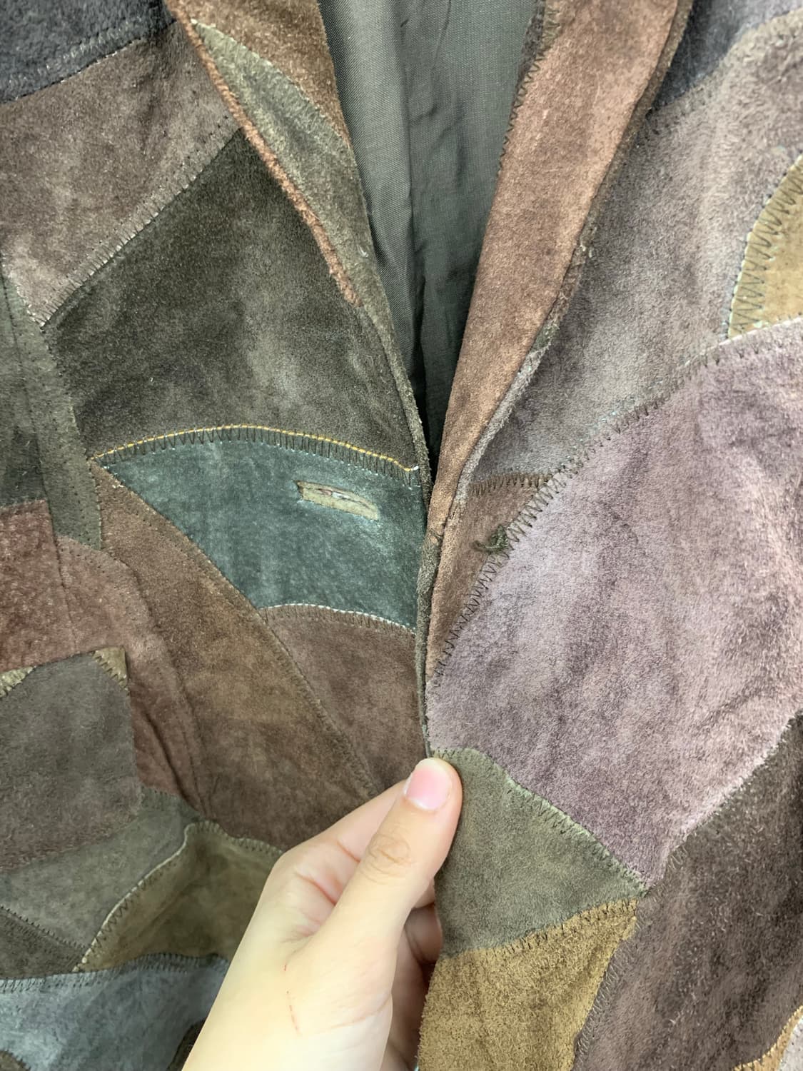 세실맥비 피그 스웨이드 디테일 자켓 상품이미지5