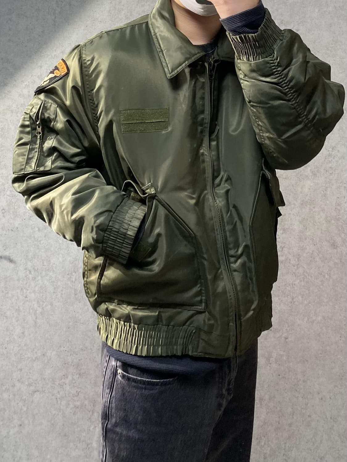 [L] Vintage 빈티지 밀리터리 CWU-45P 플라이트 자켓 상품이미지7