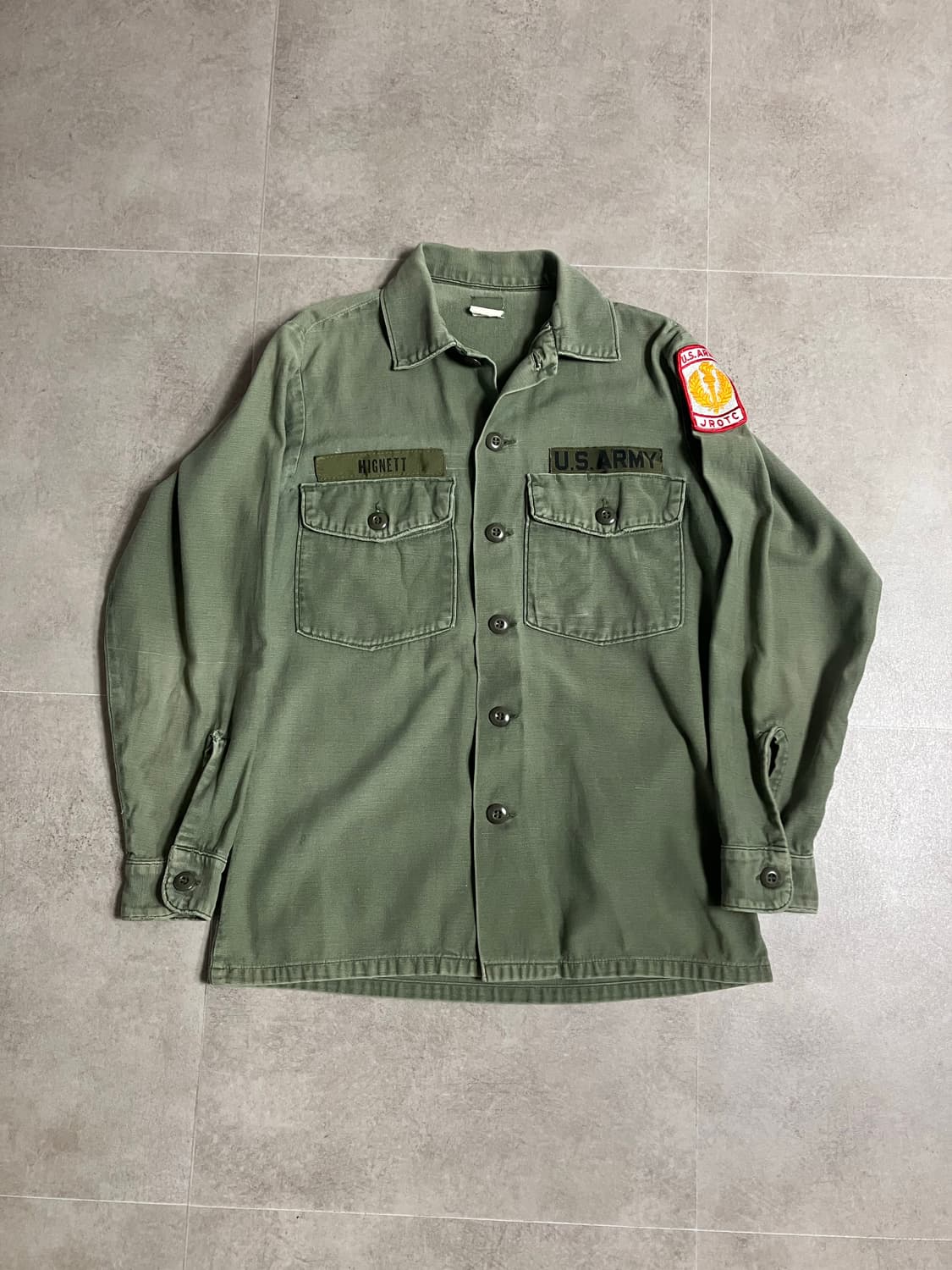 70s us army og107 퍼티그셔츠 상품이미지1