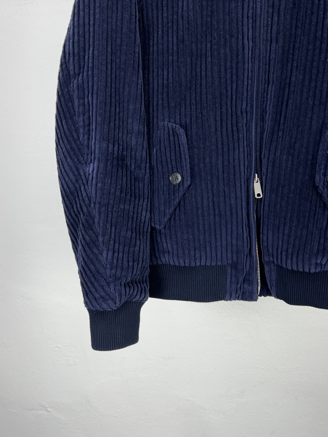 바라쿠타 G9 네이비 코듀로이 투 웨이 집업 자켓 상품이미지4