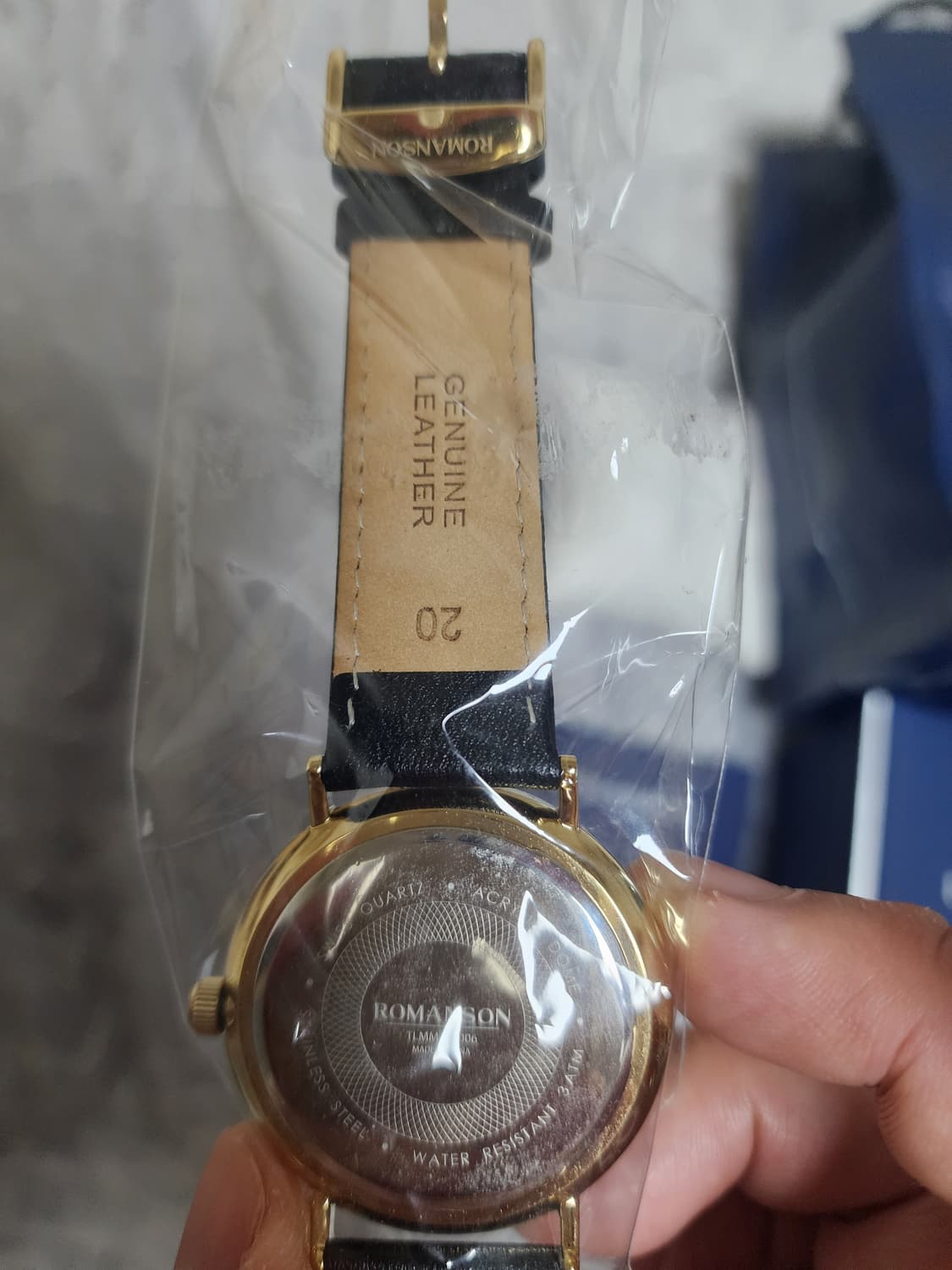 로만손 카이로스 빈티지 돔 글라스 골드 시계 상품이미지4
