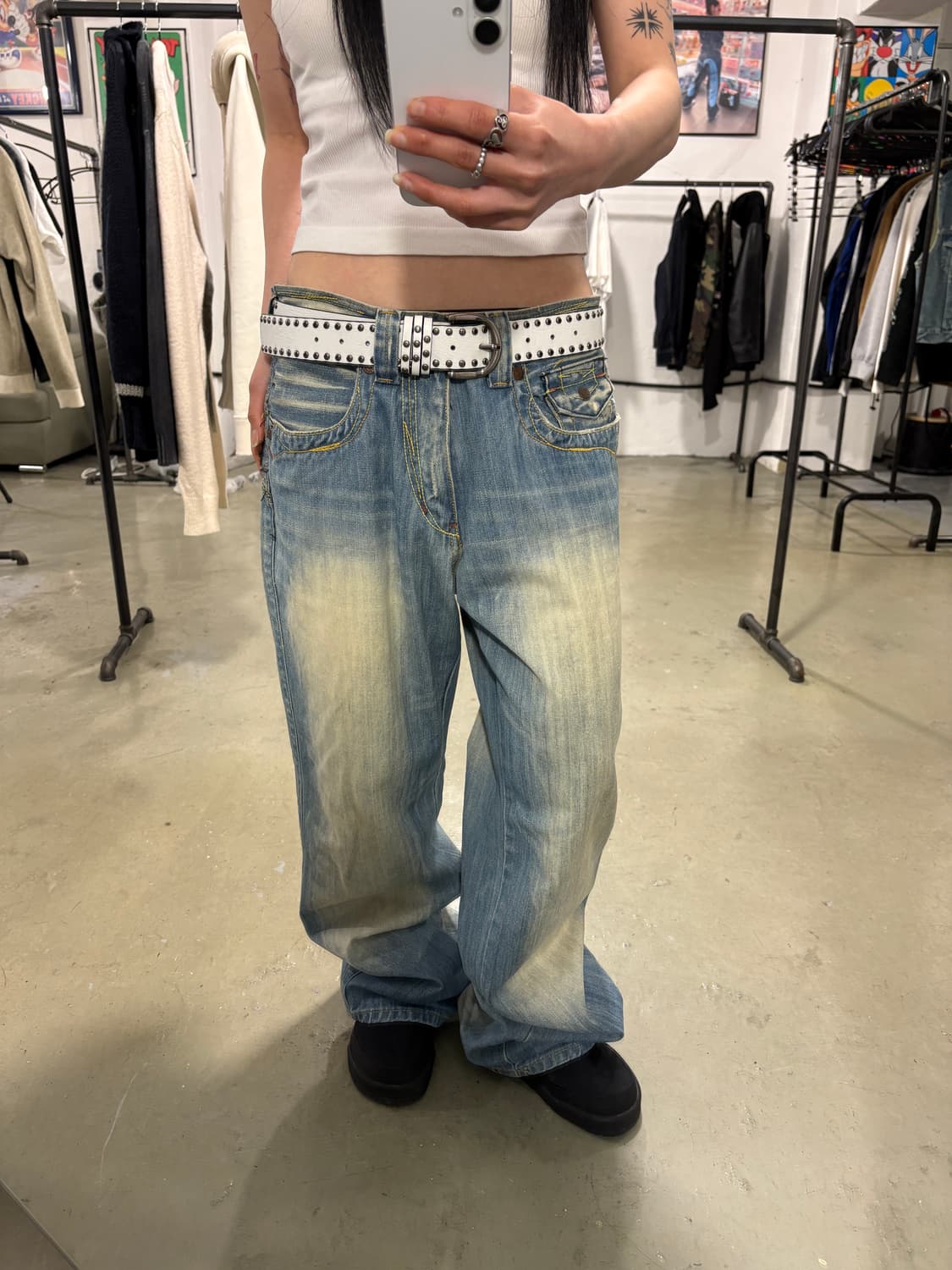 빈티지 데님팬츠 상품이미지3