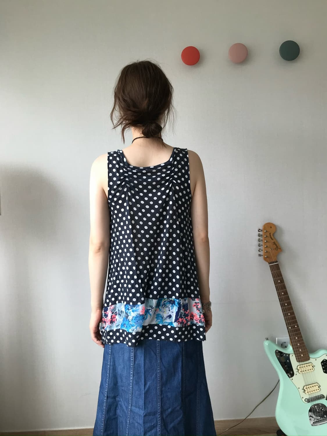 sunao kuwahara dot sleeveless  상품이미지4