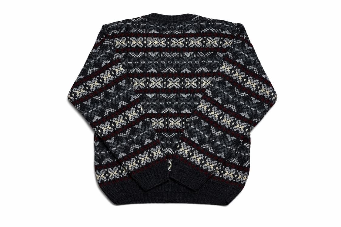 USA 90s 미국빈티지 아메카지 페어아일 노르딕 보헤미안 니트 스웨터 상품이미지2