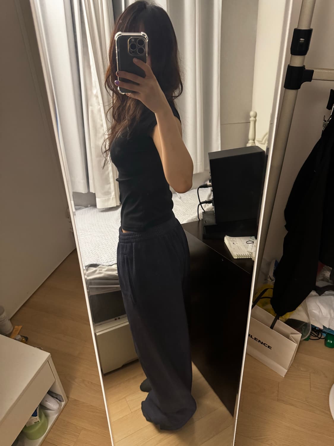 이지 갭 폴라 플리스 팬츠 L 상품이미지4