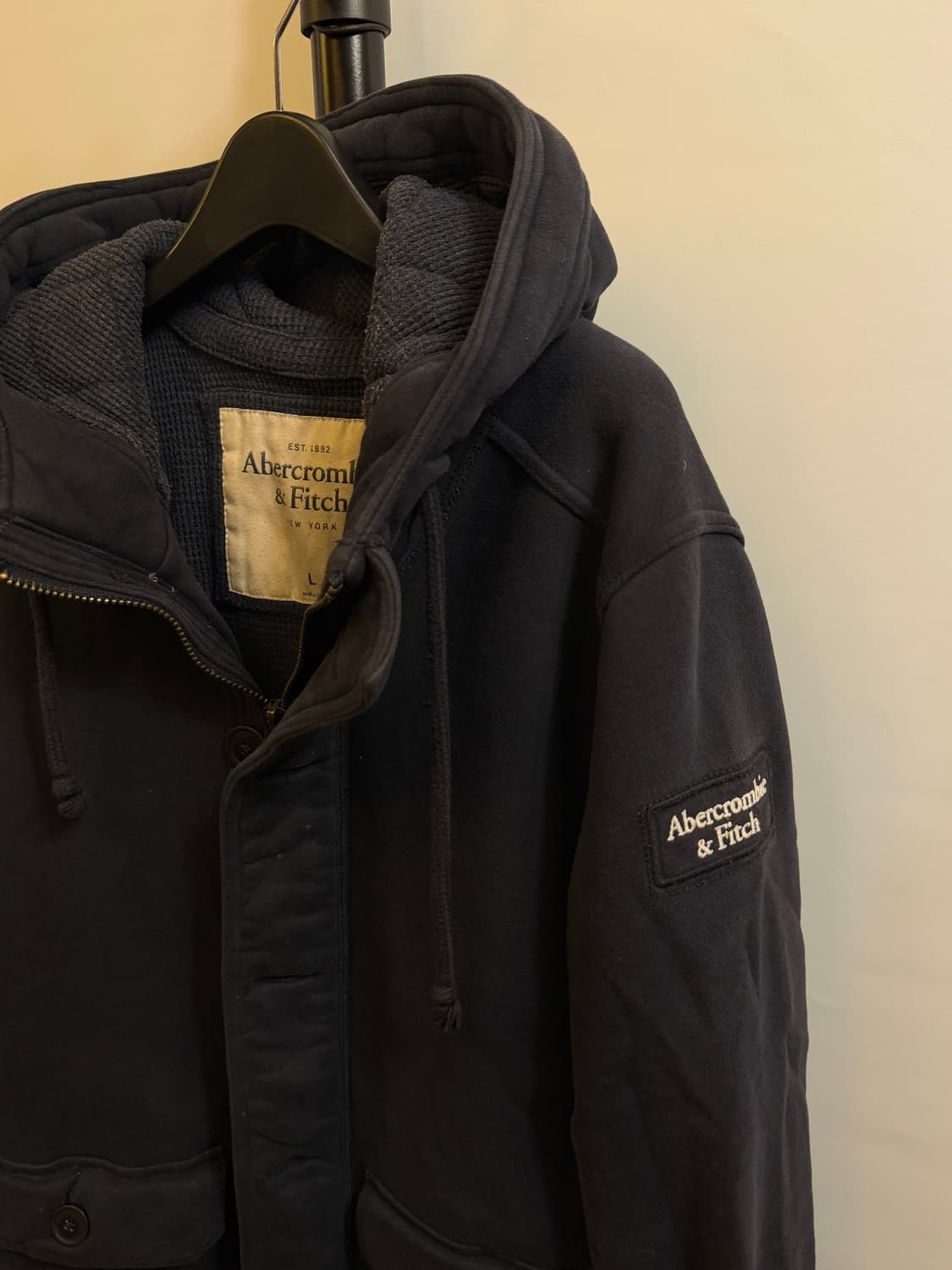 아베크롬비 y2k 버튼 후드자켓 상품이미지3