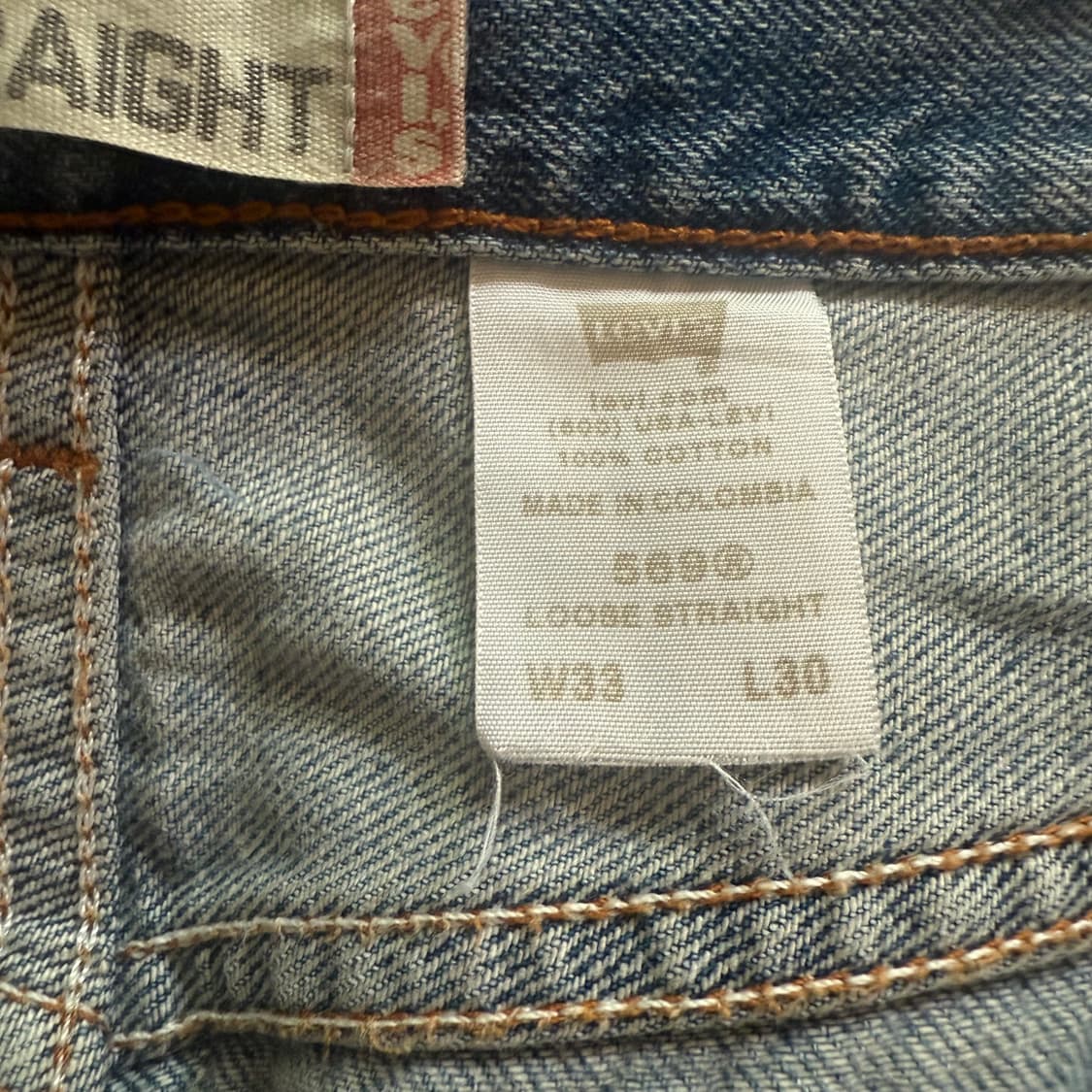 [33] levi's 리바이스 569  데님 청바지 - 23 상품이미지5