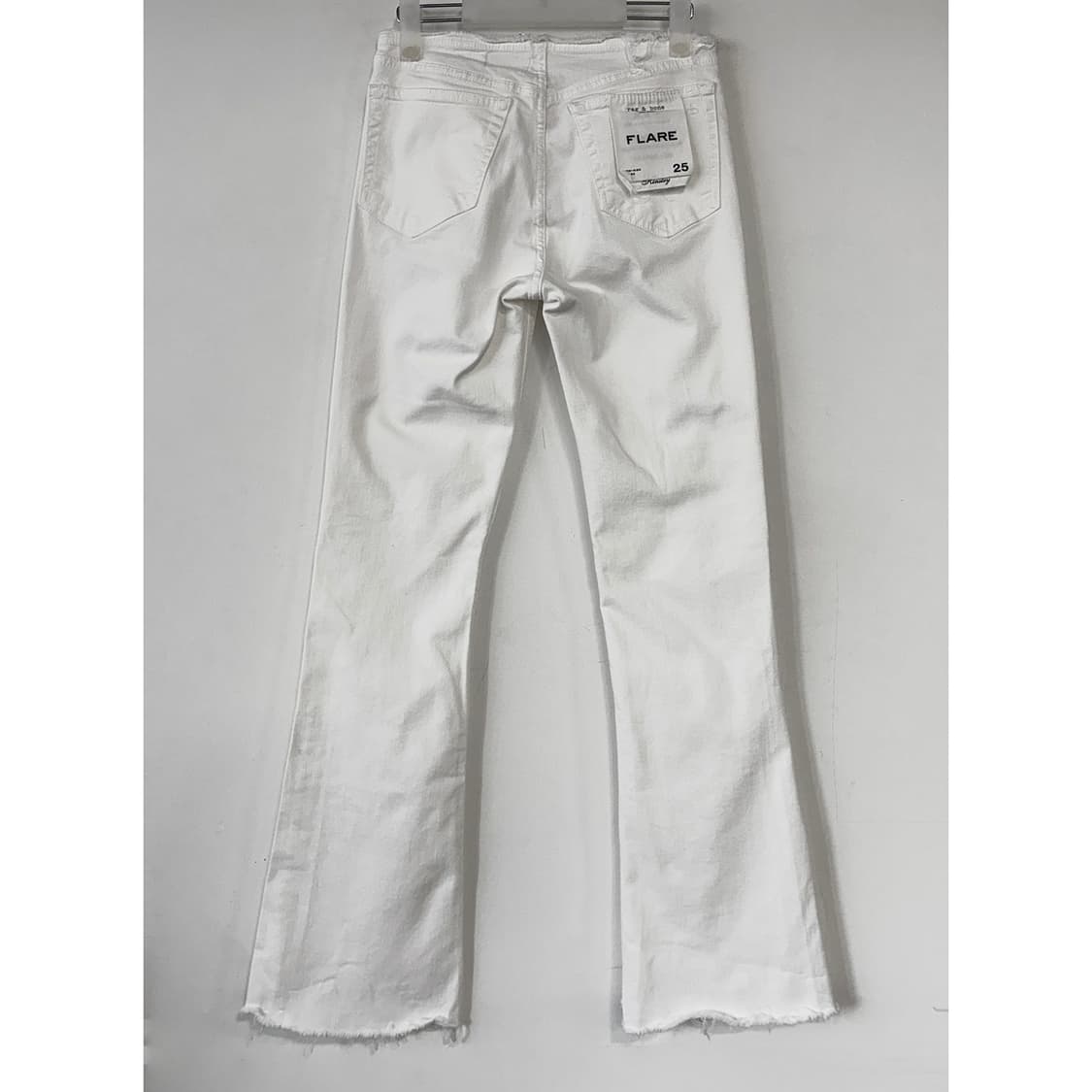 랙앤본 세미 부츠 화이트 데님 진 (25) 상품이미지10