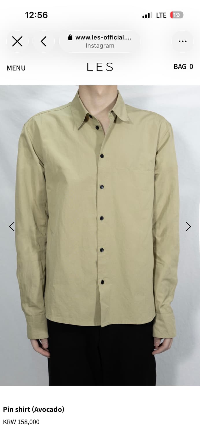 LES PIN SHIRT 상품이미지1