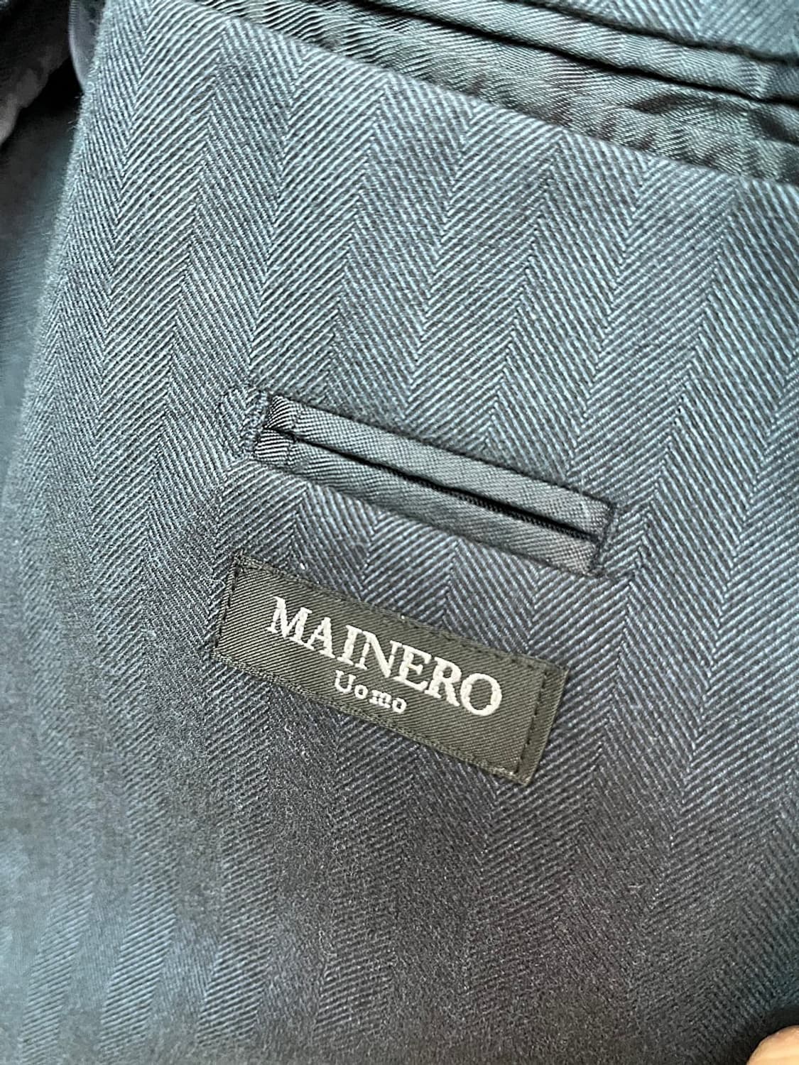 100) MAINERO 제냐 헤링본 자켓 상품이미지4