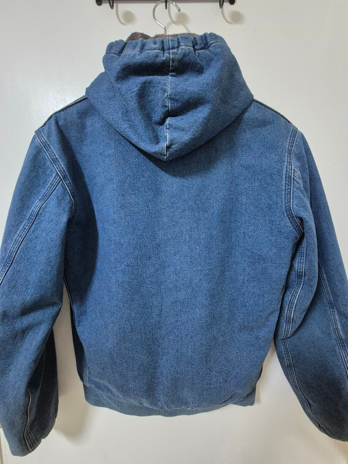 칼하트 데님 후드 자켓 L 상품이미지2