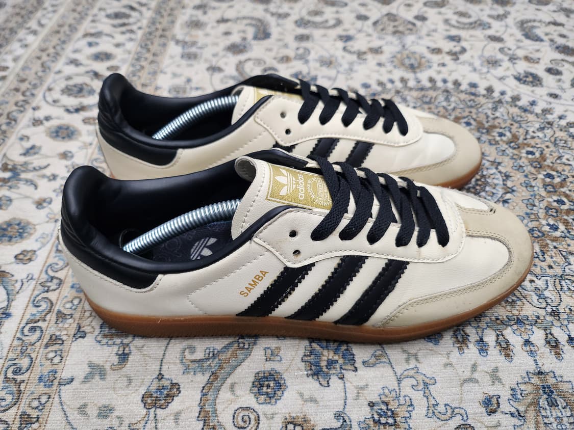 아디다스 OG 삼바 크림 화이트 코어블랙 245mm 상품이미지3