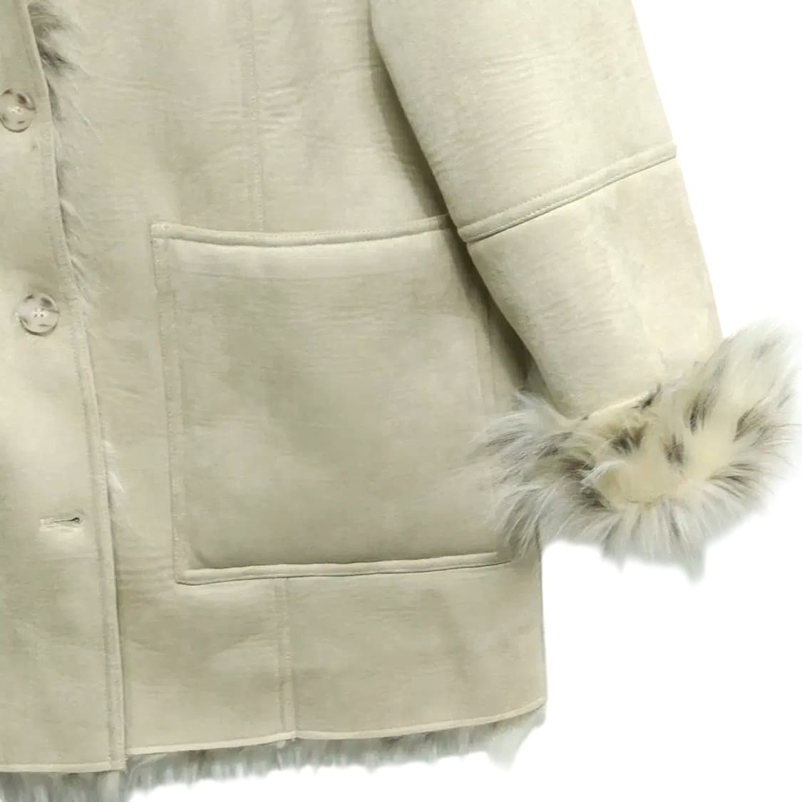 SUNBURN PROJECT 썬번프로젝트 리버서블 퍼 무스탕 25FW 상품이미지7