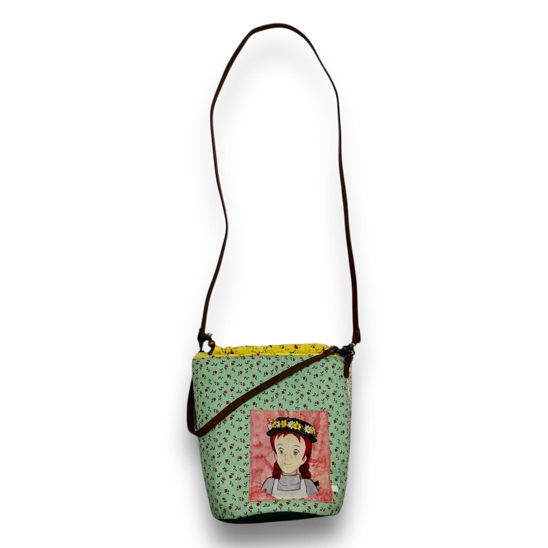 빨강머리 앤 자작나무 의 숲 코튼 원통 빈티지 크로스백 상품이미지9