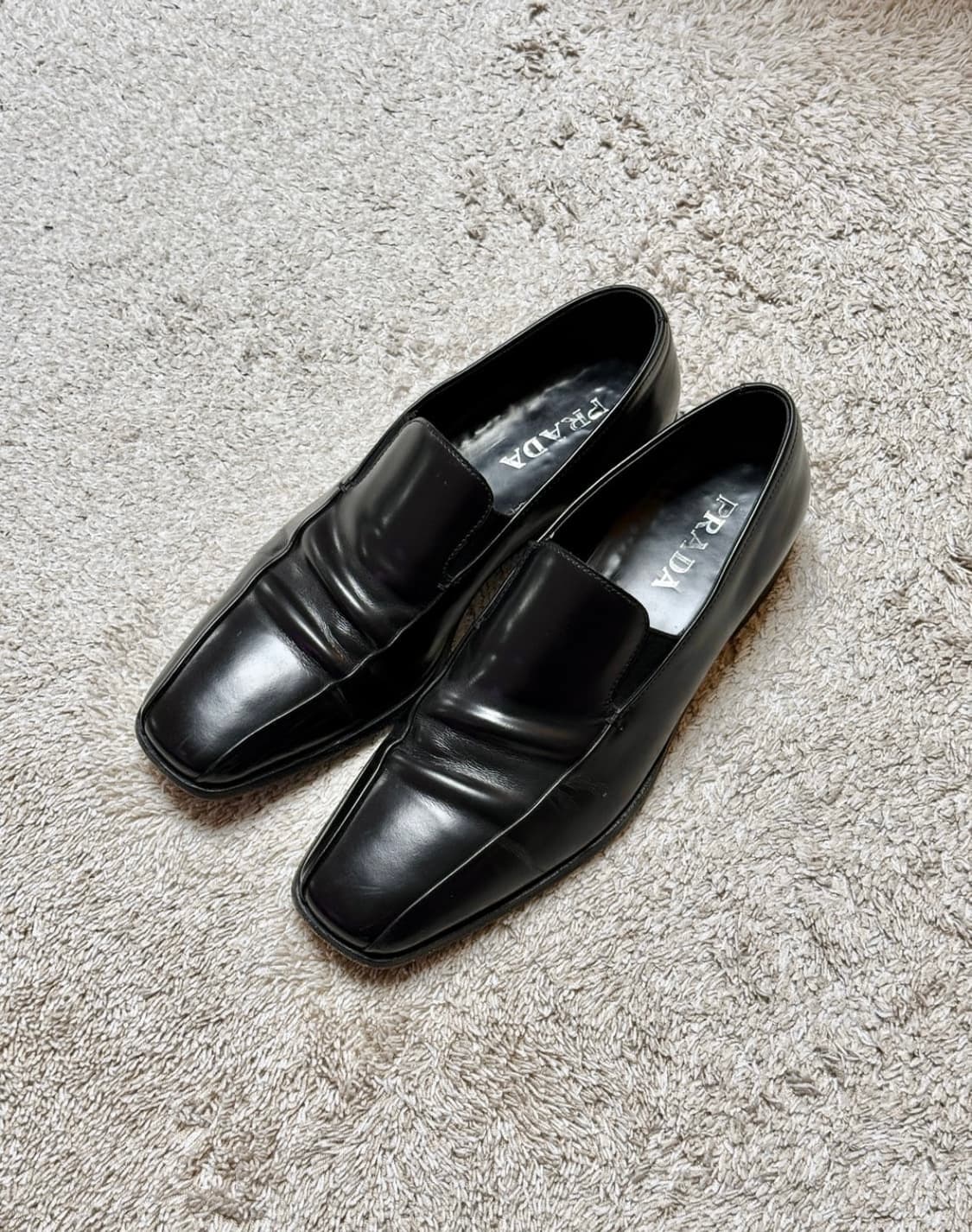 현행 프라다 로퍼 us9.5 상품이미지1