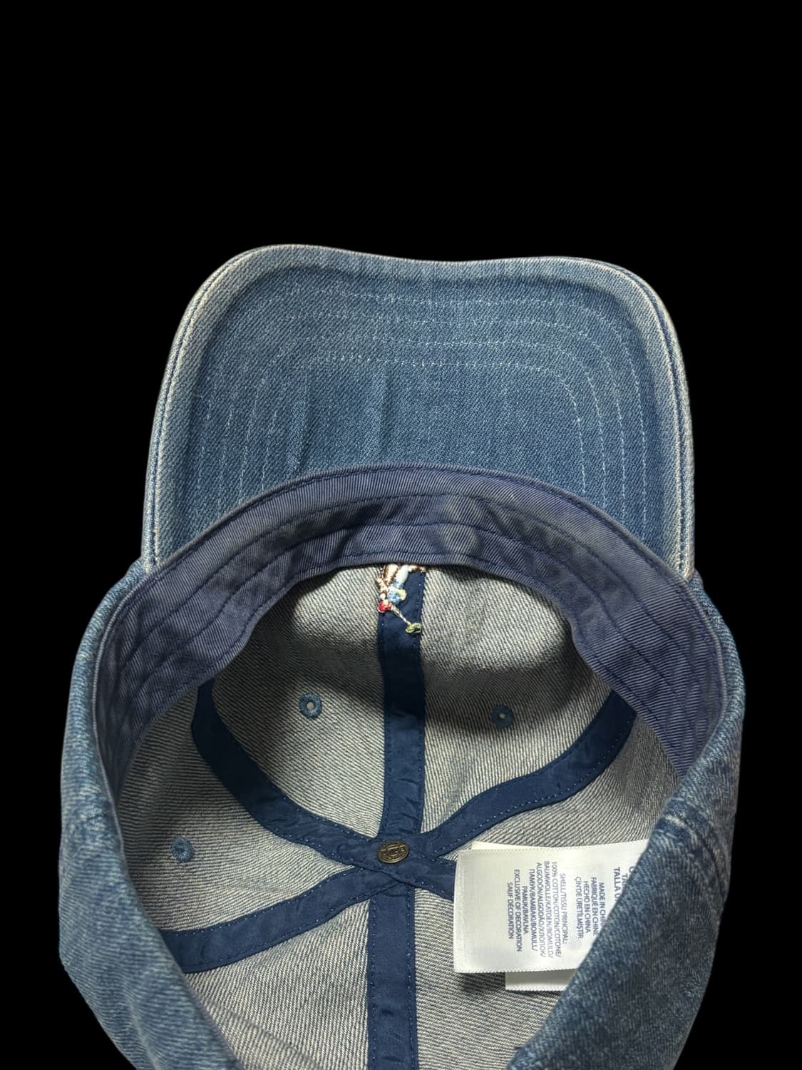 폴로 랄프로렌 워싱 데님 볼캡 상품이미지10