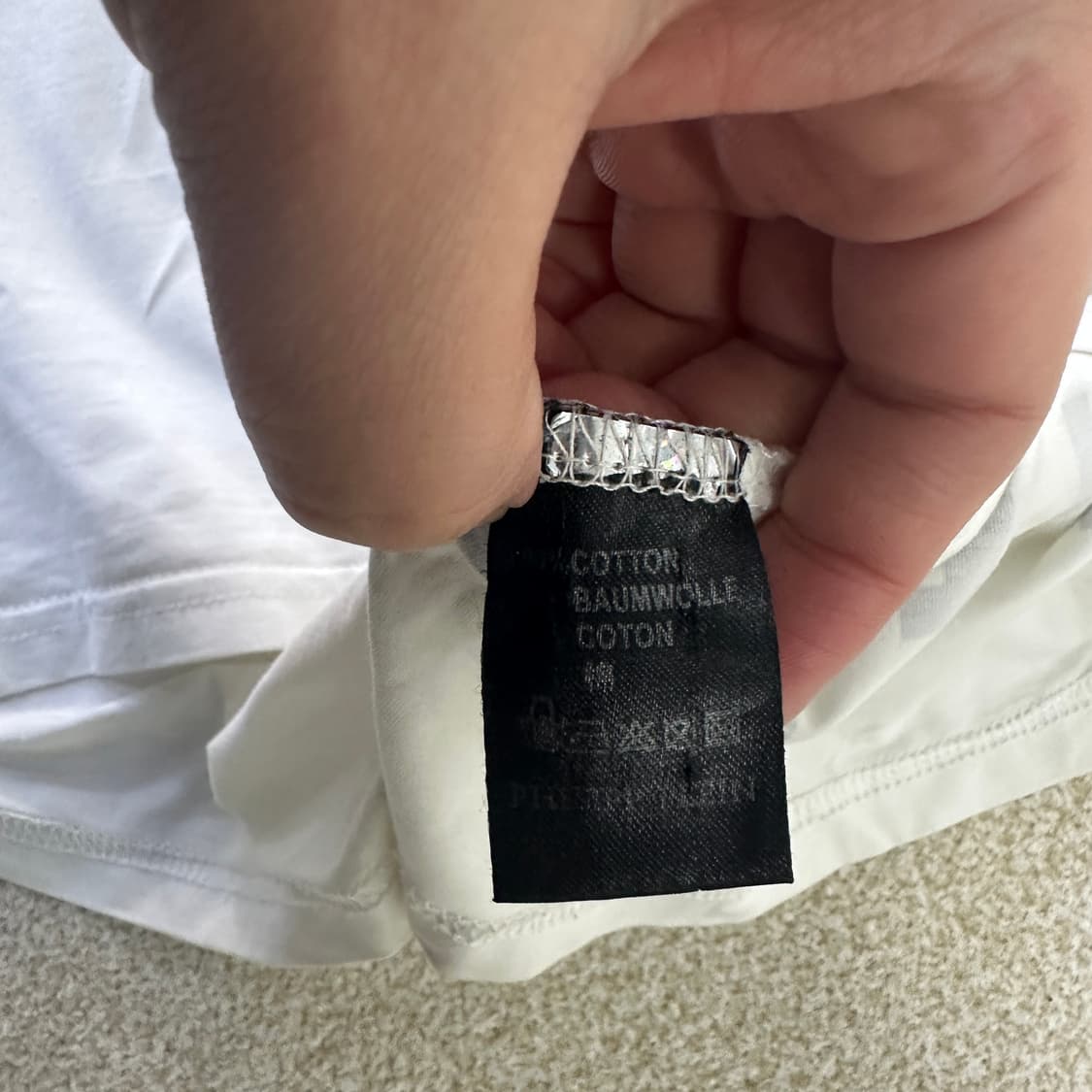 XXL 필립플레인 숫자 프린팅 반팔 0320D 상품이미지3