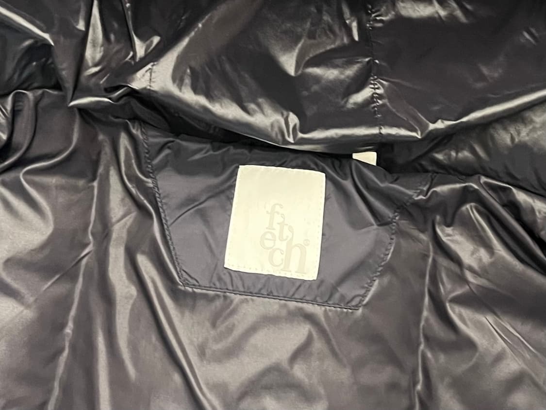 [105] FETCH SUNDAY 패치 블랙 후드 패딩 L 상품이미지6