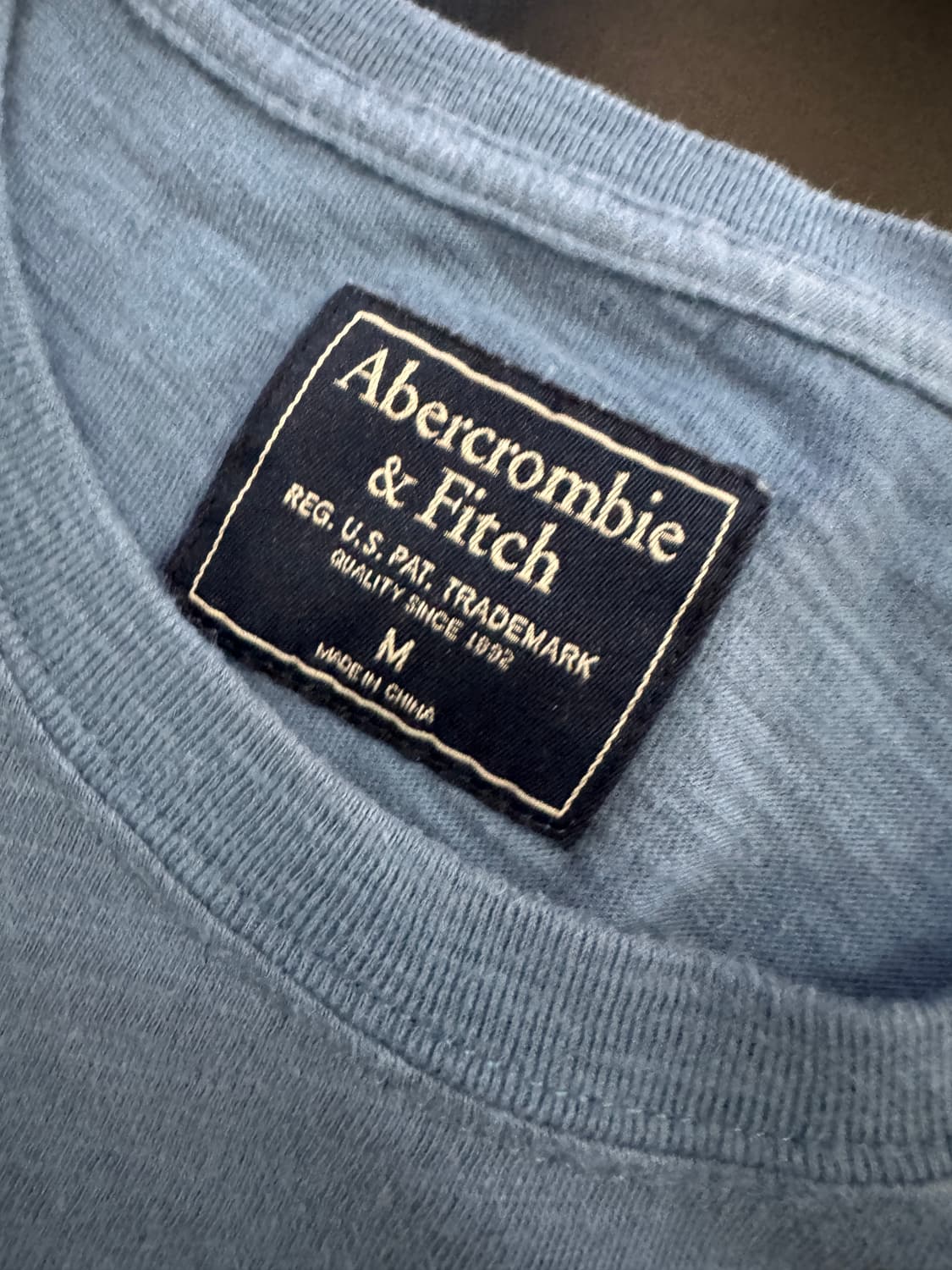 희귀!! 공용 아베크롬비 스펠아웃 반팔 티셔츠 M 상품이미지4