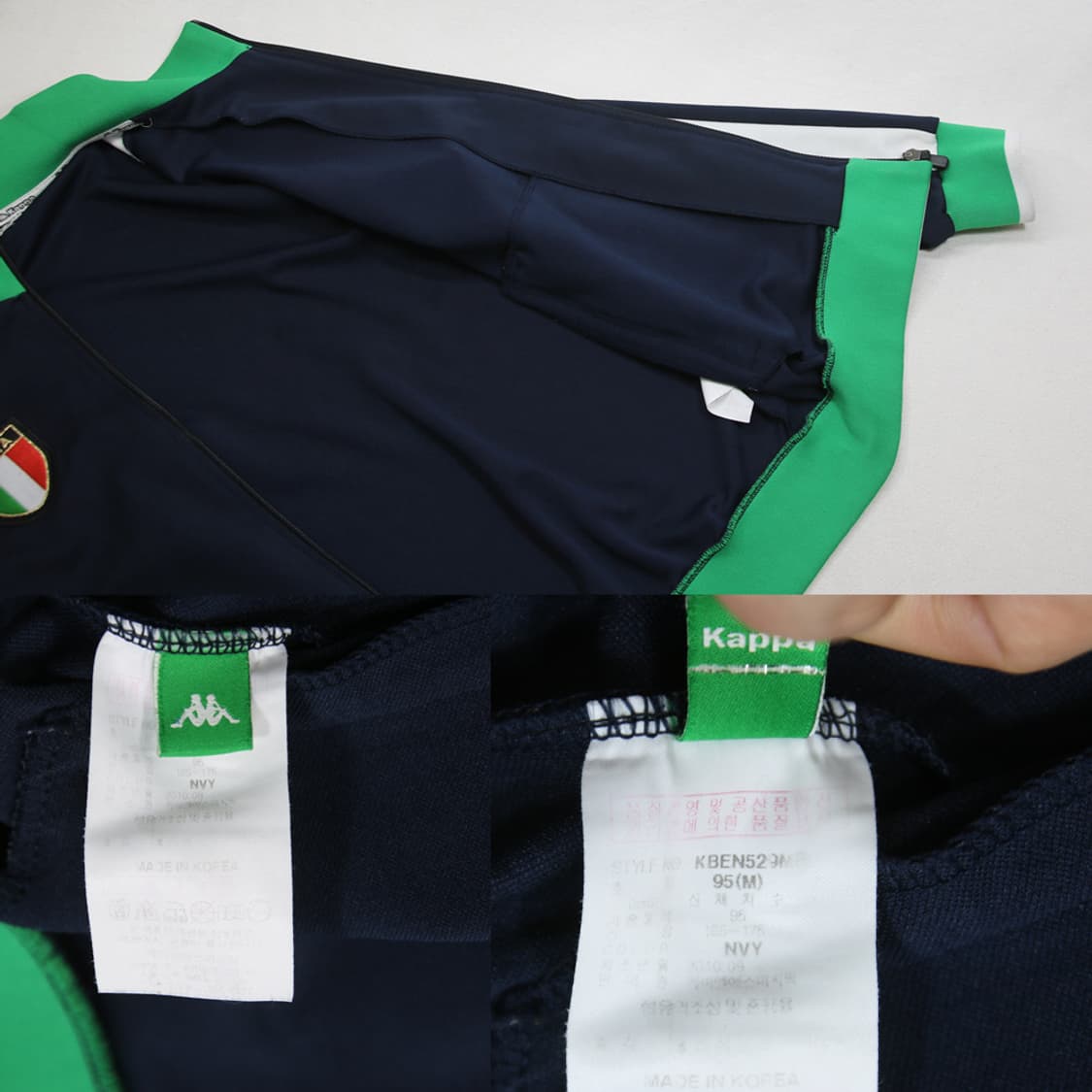 (착용컷) Kappa 이탈리아 트랙 자켓 (남성용 M) 상품이미지8